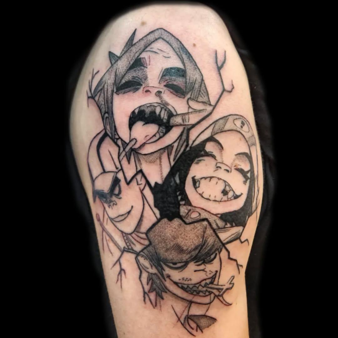 Tatouage anime — vini_thekid