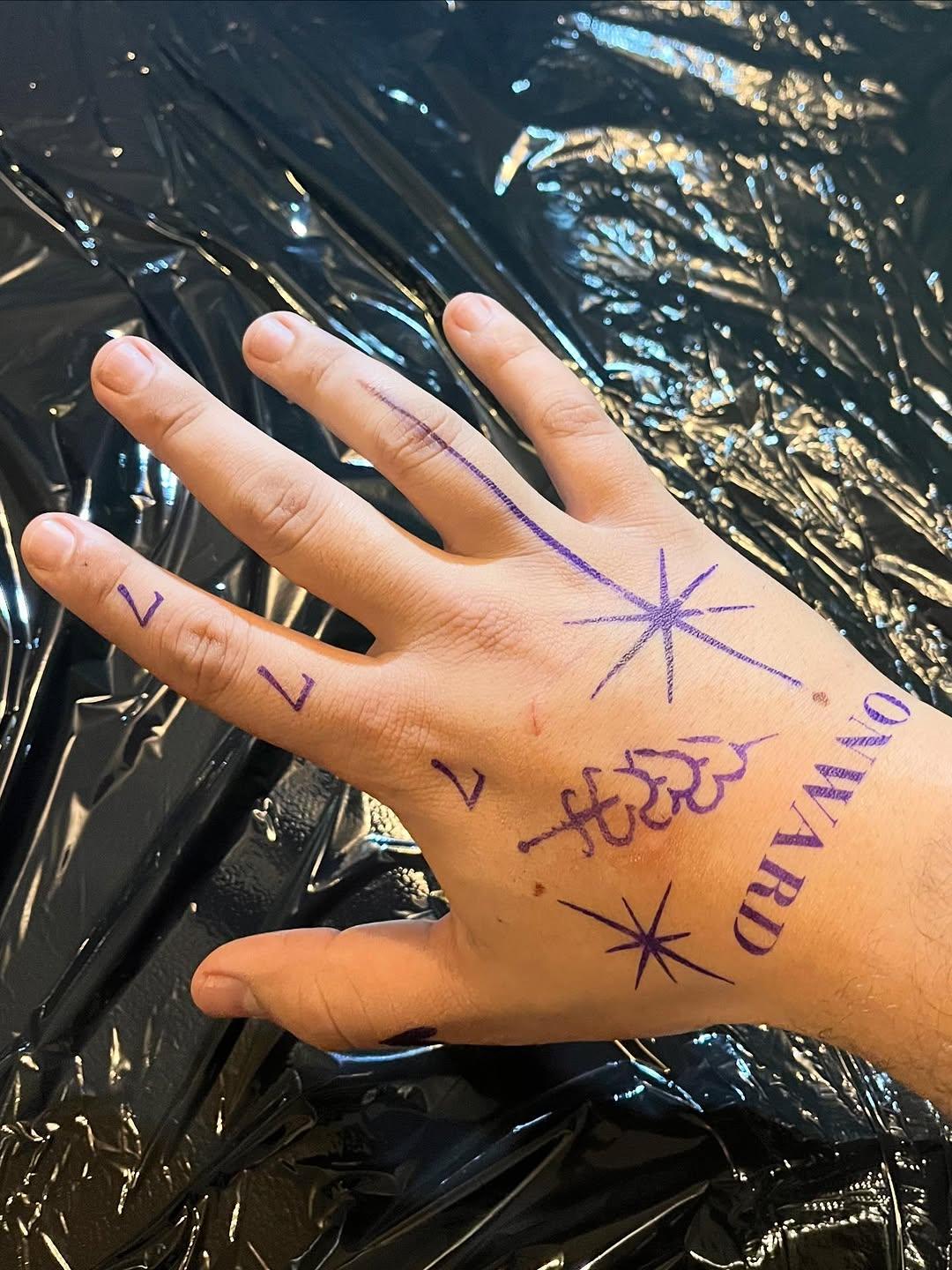 Composition sur la main — nice_badink