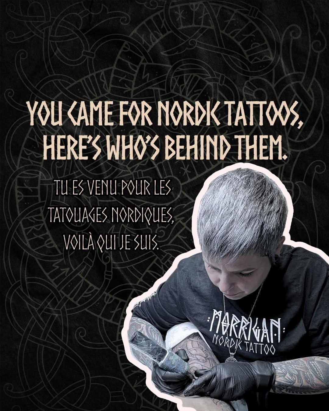 Tatouage Tatouages visible cou et bras — morrigantattooartist