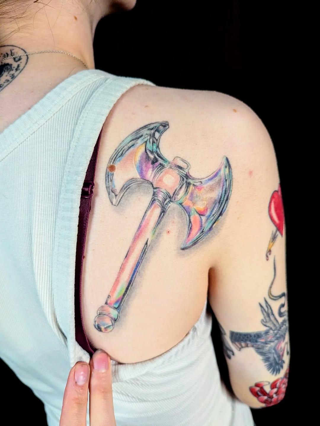Tatouages couleur cicatrisés — sarahtattooos