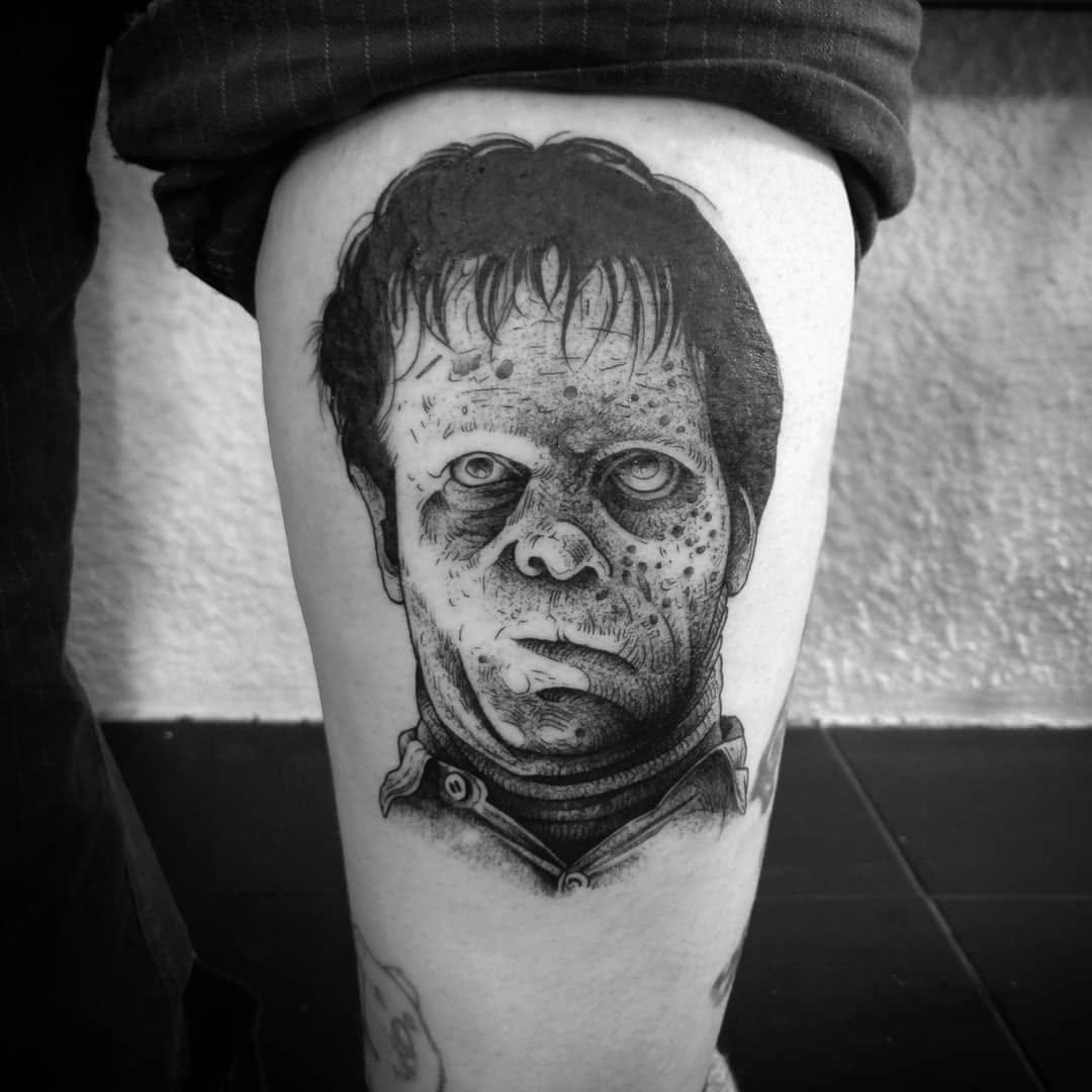 Tatouage portrait visage — asphyx