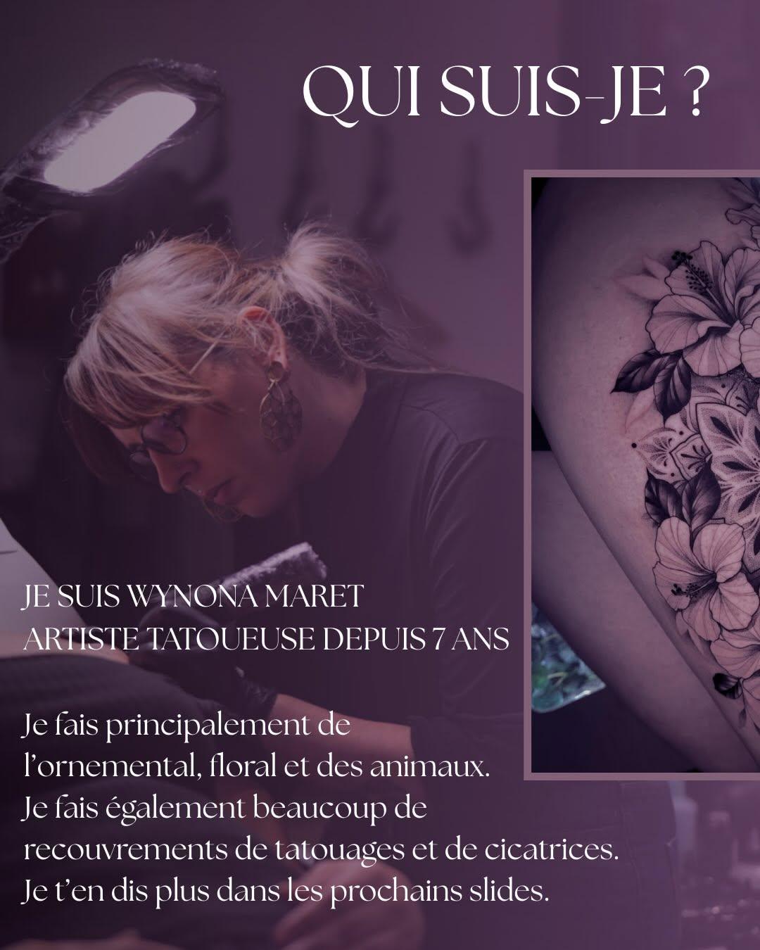 Tatouage floral épaule — wynonamaret