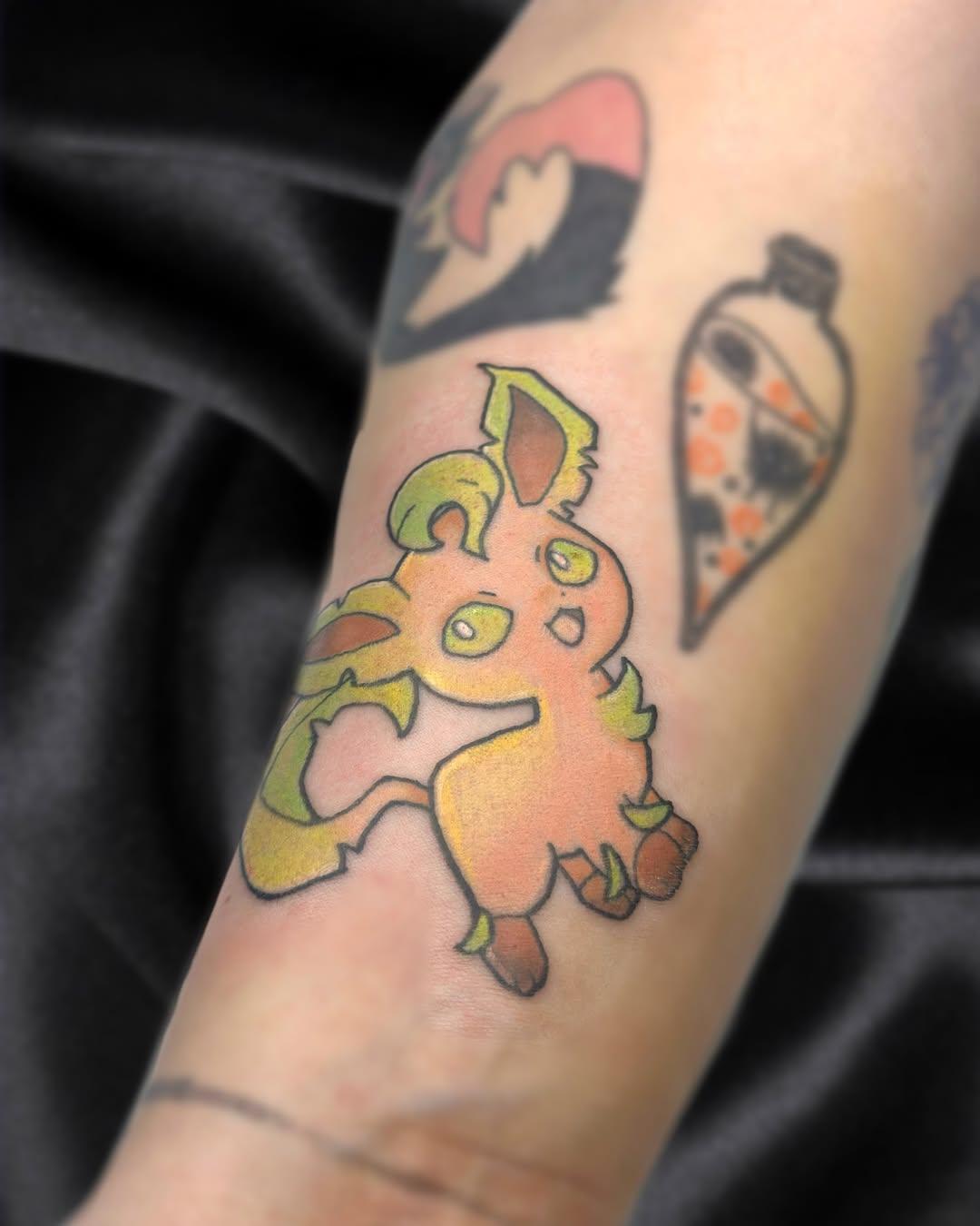 Tatouage Squirtle Pokémon couleur — andromede.ink