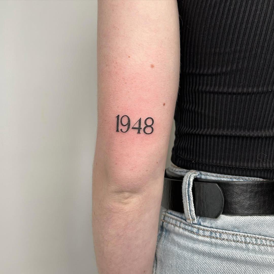 Tatouage Année 1948 — 1096ttt