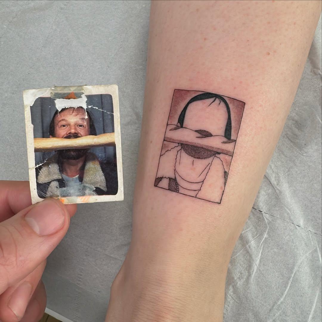 Tatouage Portrait minimaliste — 1096ttt