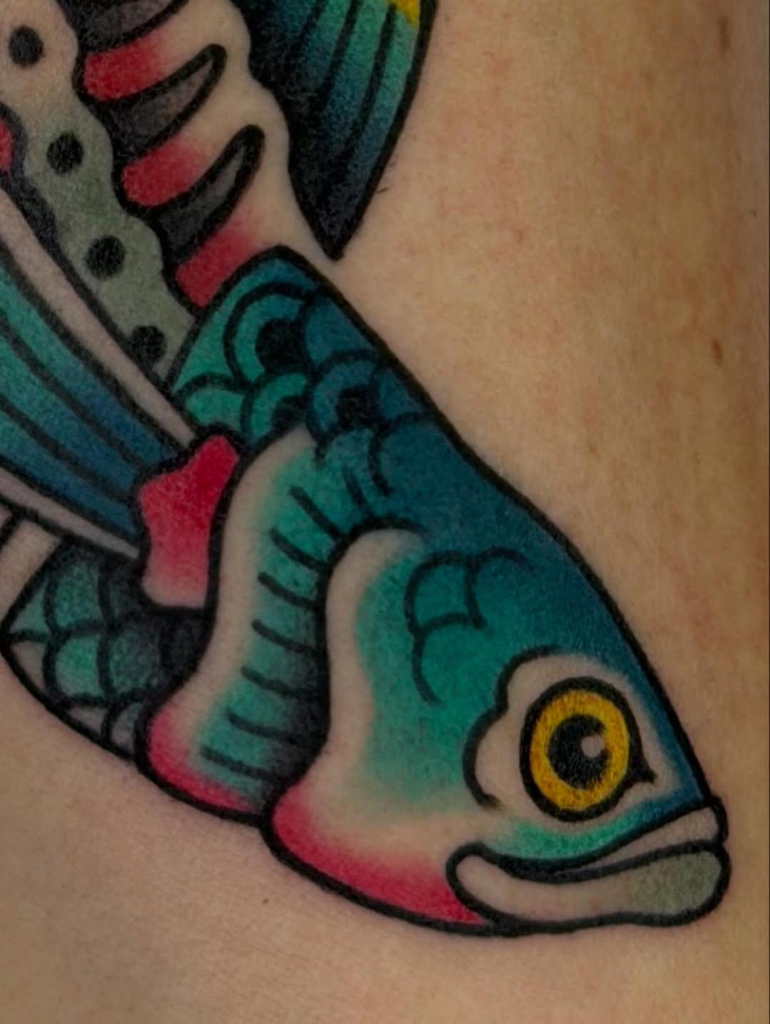 Tatouage Poisson — sang_regrets
