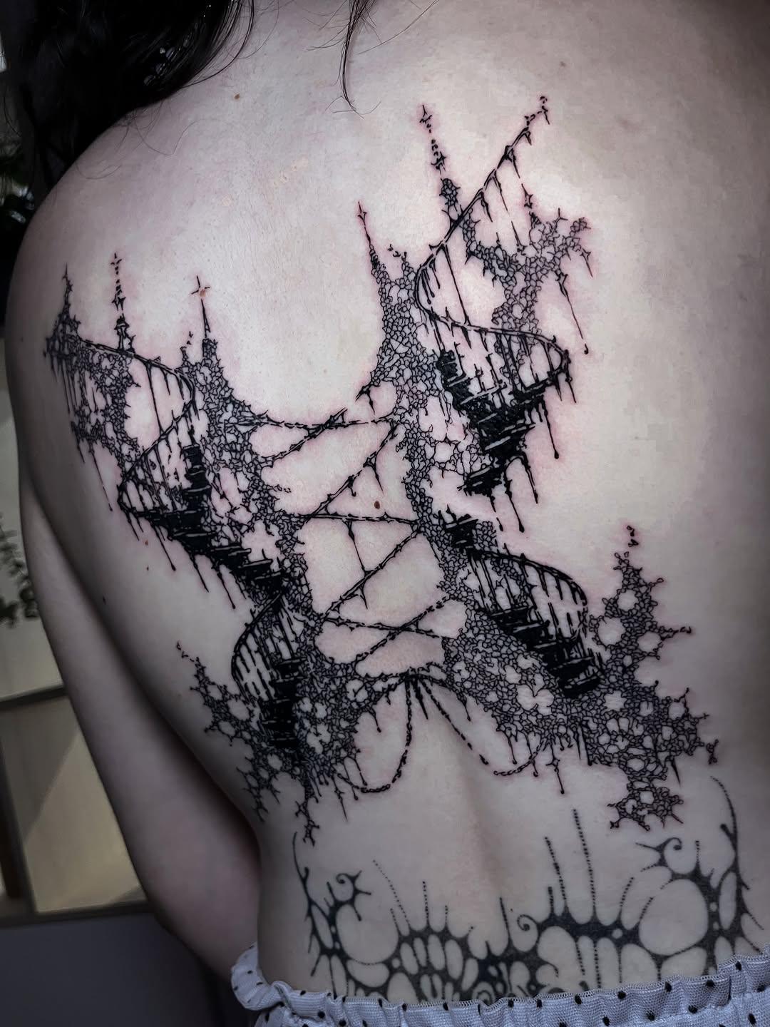 Tatouage Corset design — artchi_tt