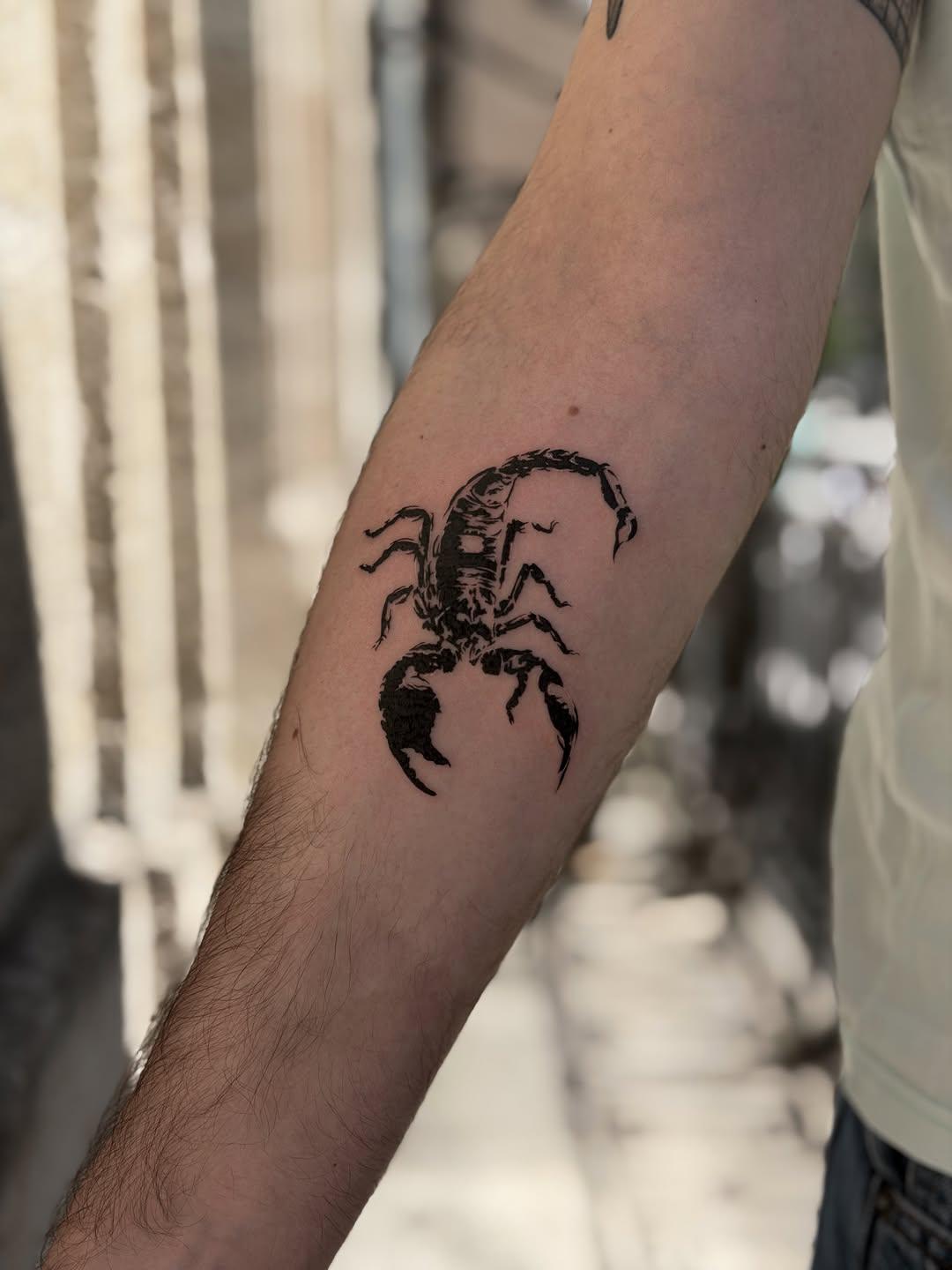 Tatouage Scorpion — artchi_tt