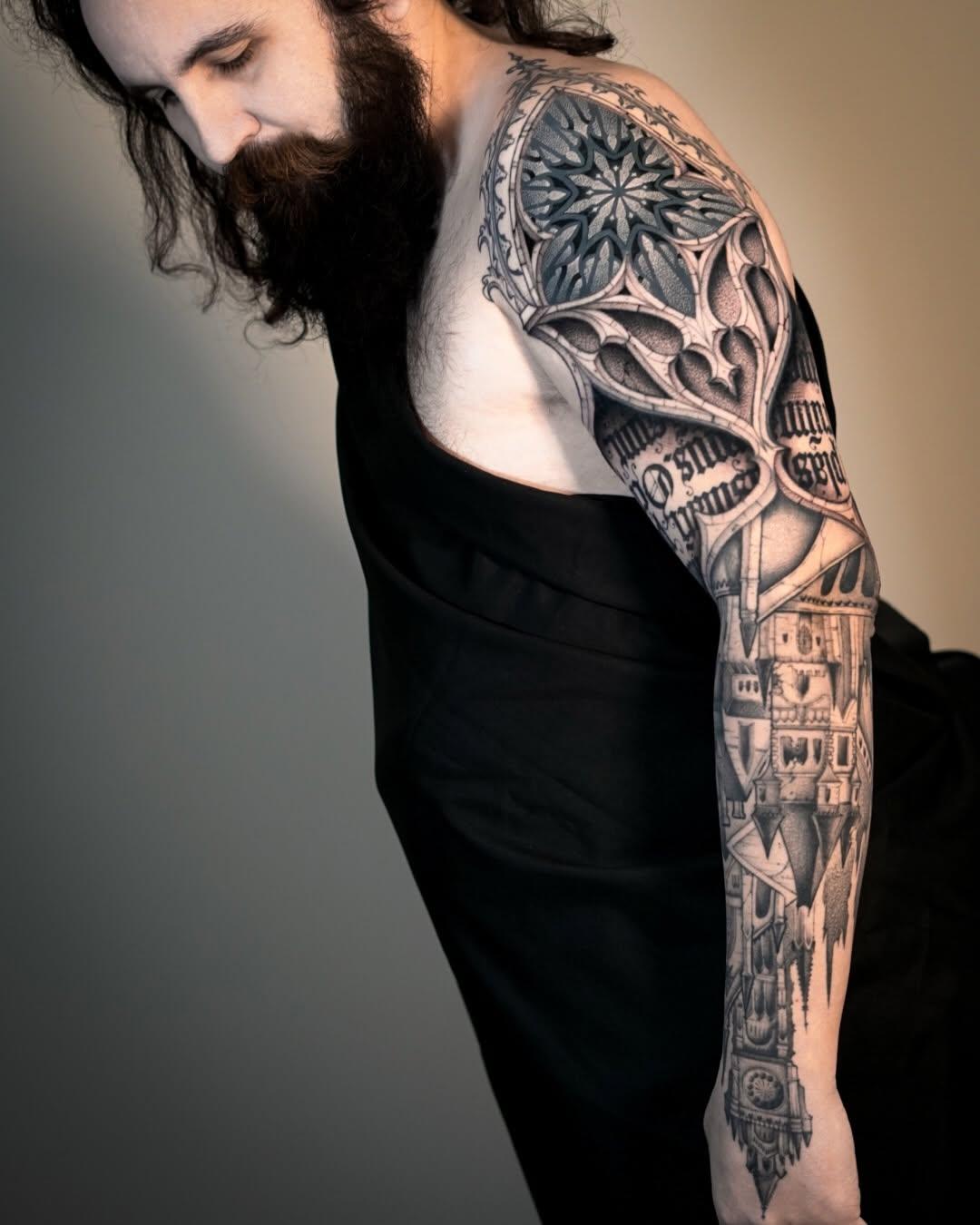 Tatouage Château architecture Bloodborne — lahhel