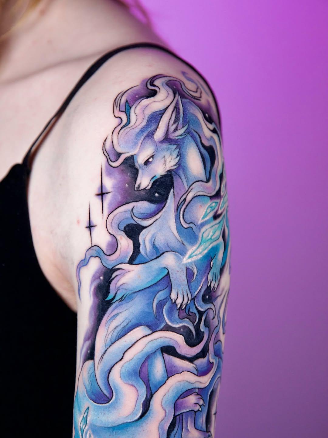 Tatouage Alolan Ninetales (Pokémon) — good.haidy