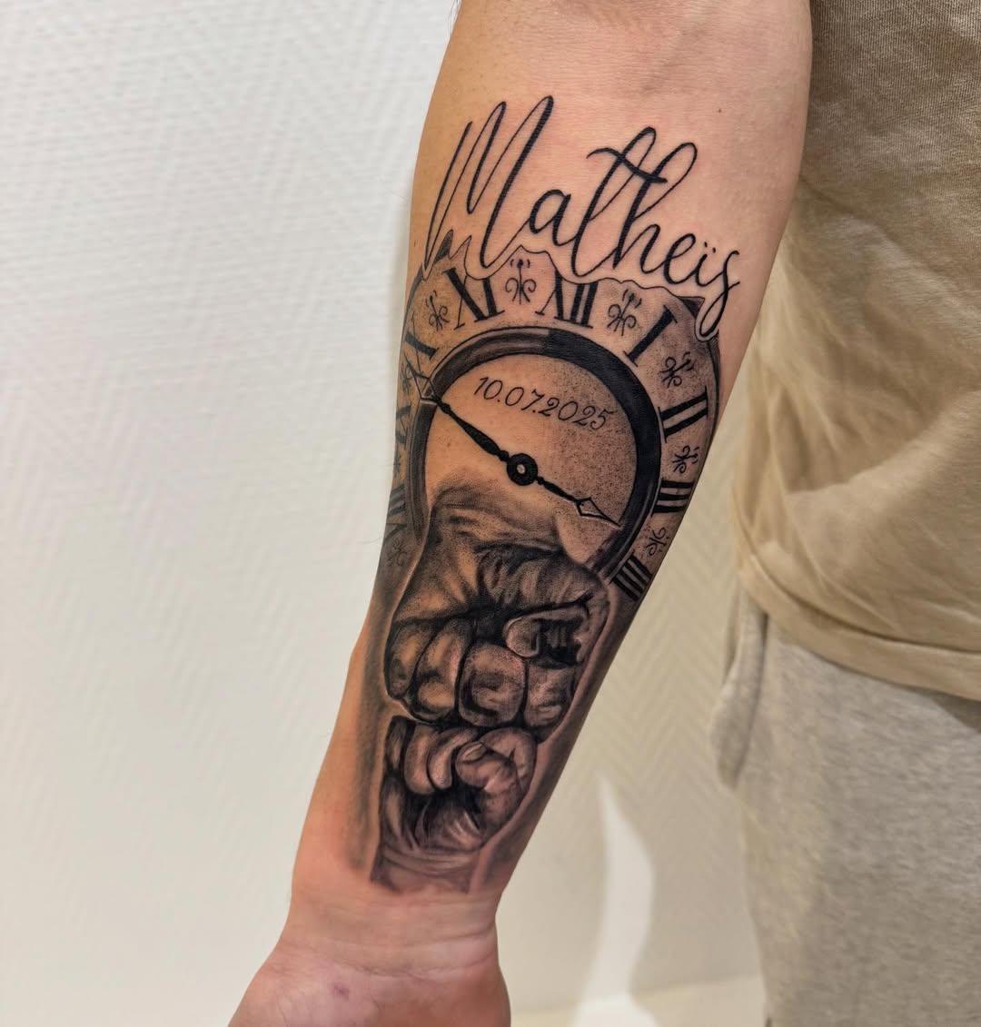 Tatouage Composition significative — sailorinkstudio