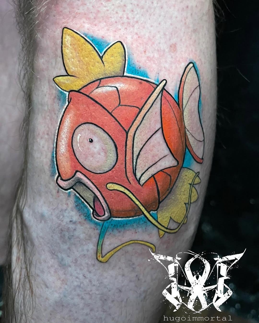 Tatouage Magicarpe Pokemon — hugoimmortal