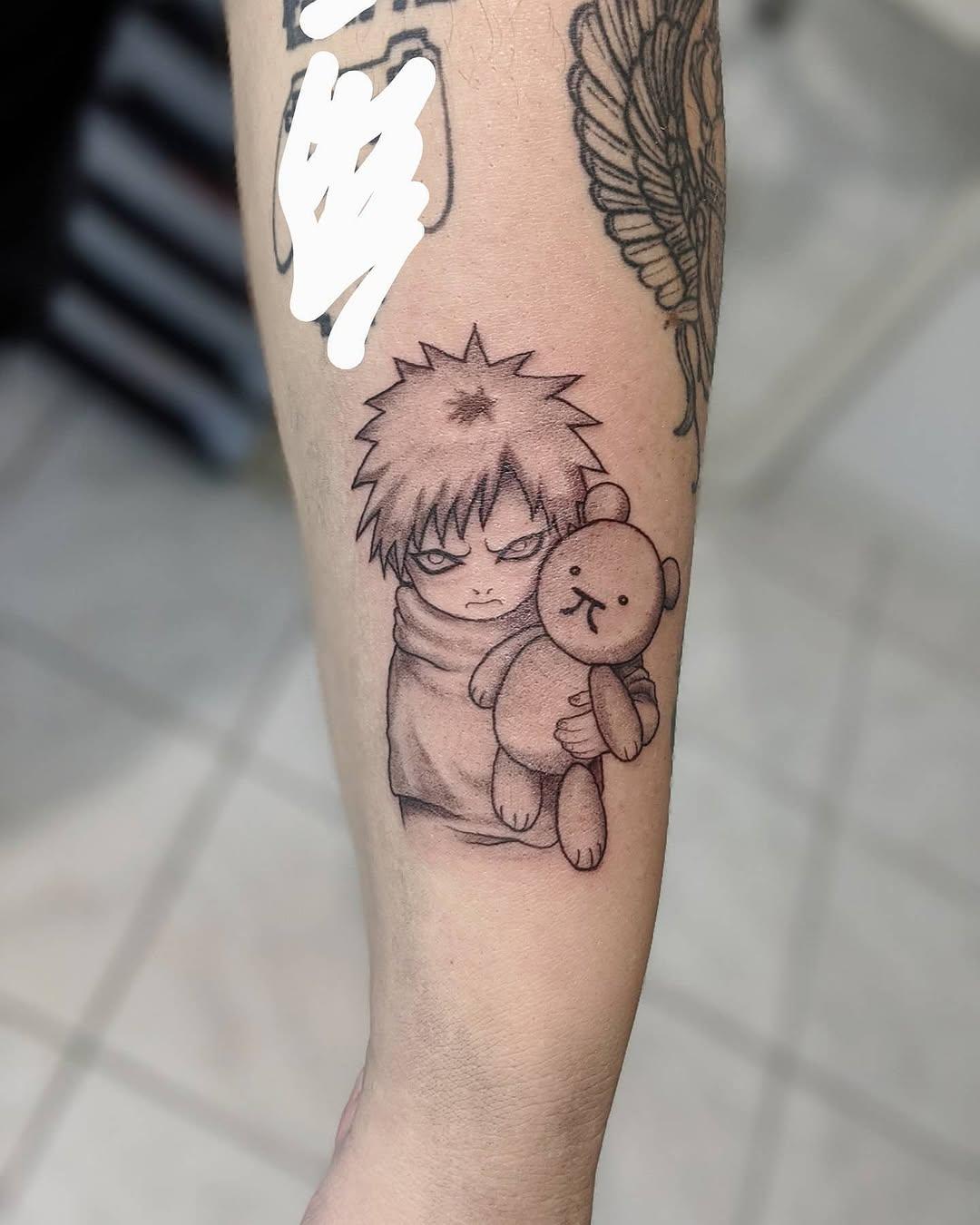 Tatouage Gaara Naruto manga — boobaxtattoo