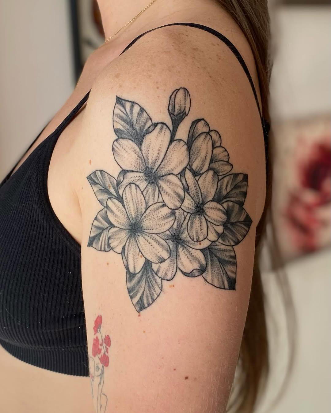 Tatouage Bouquets floraux — atomik_rennes
