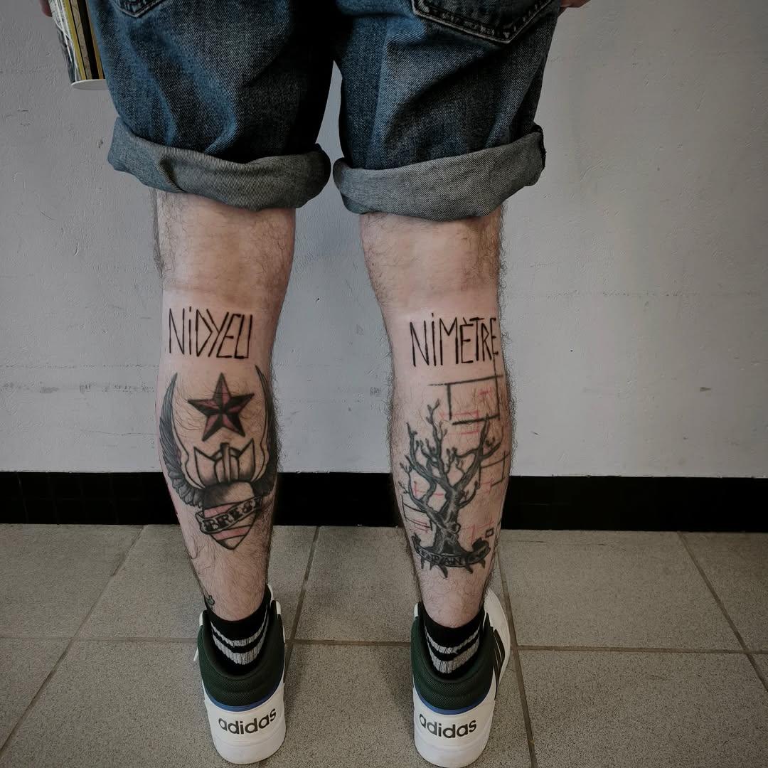 Tatouage Lettrage - Nidyeu Nimètre — yannonyme