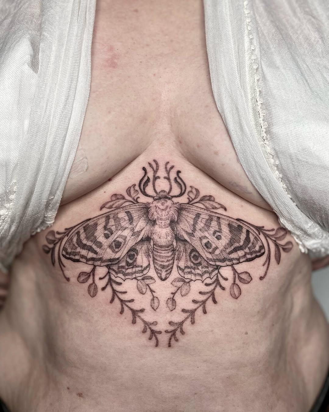 Tatouage motif rouge frais — clarisseamourtattoo