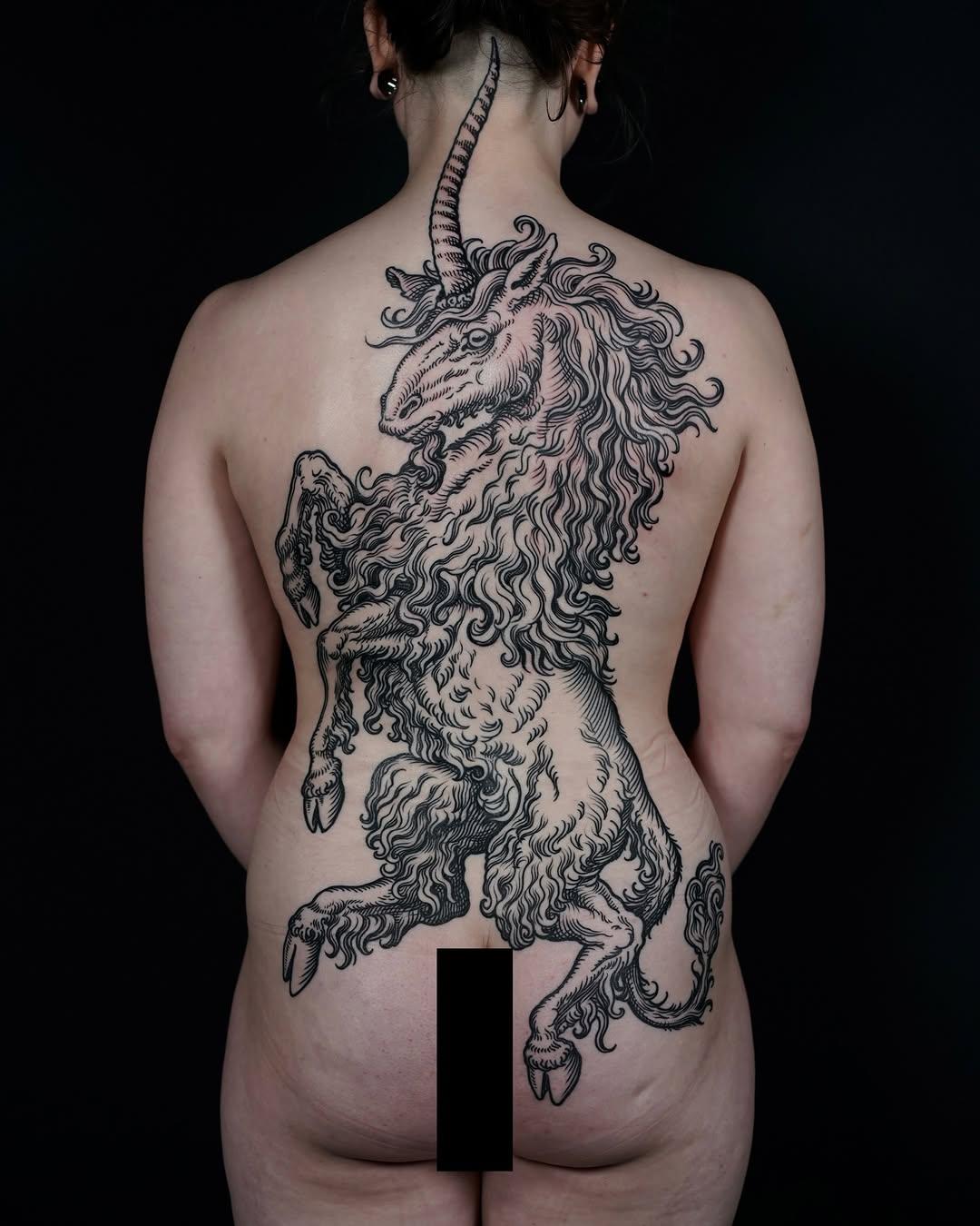 Tatouage Licorne — mauddardeau