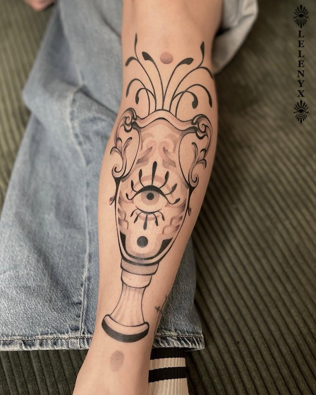 Tatouage illustratif couleur — lelenyx