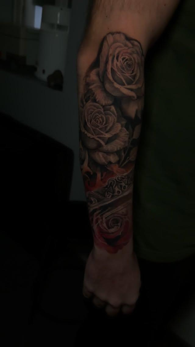 Tatouage réalisme black and grey — dcyrilletattoo