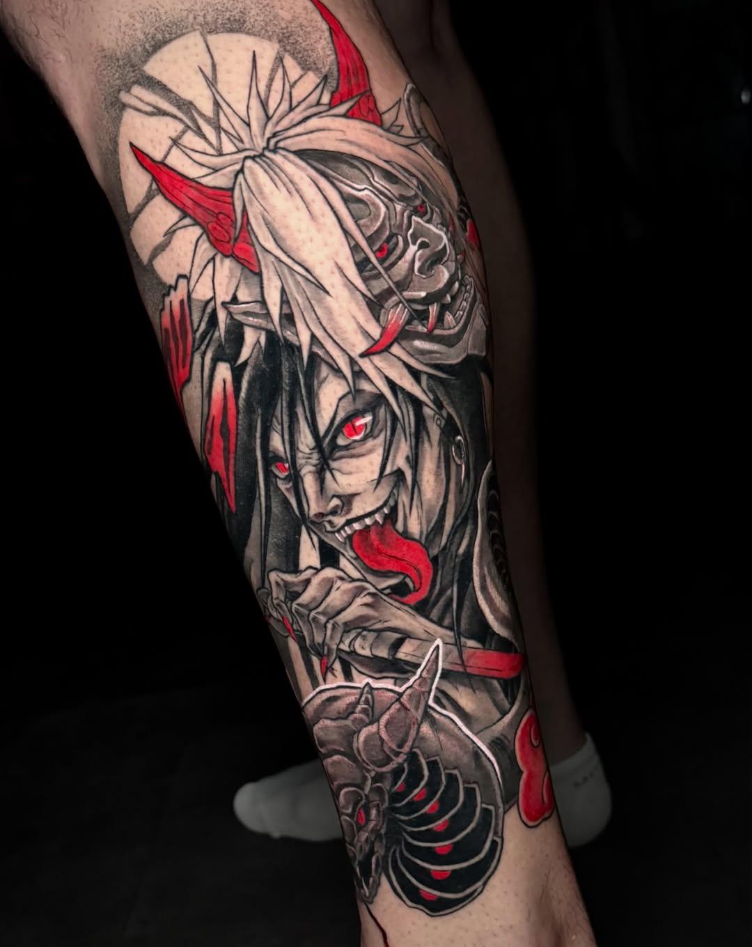 Tatouage manga Orochimaru — vins_fury