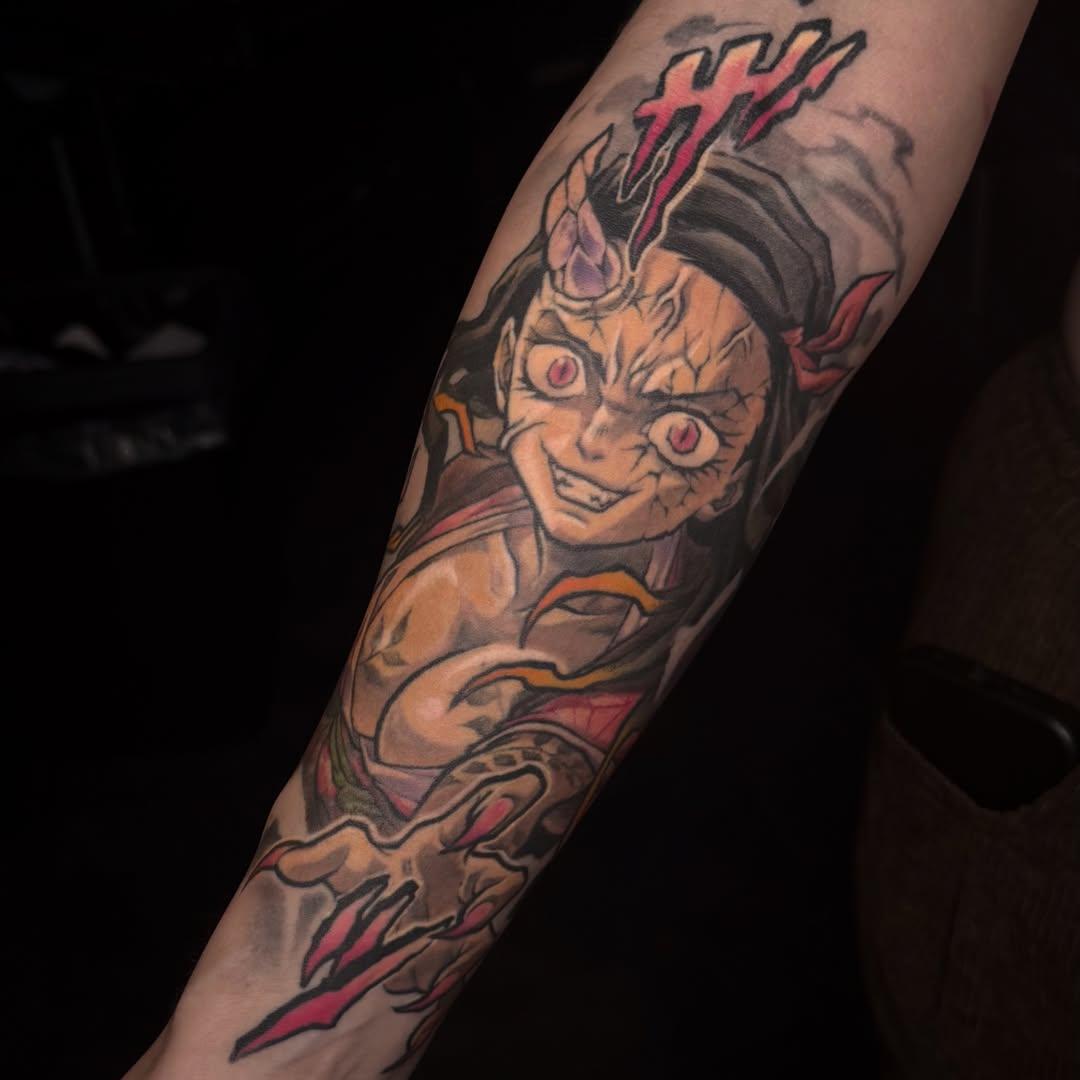 Tatouage manga Nezuko — vins_fury