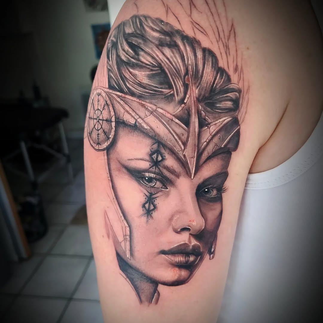 Début d'un projet valkyrie viking réaliste — capitainerie.ink