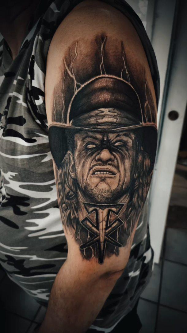 Portrait réaliste de l'Undertaker — capitainerie.ink