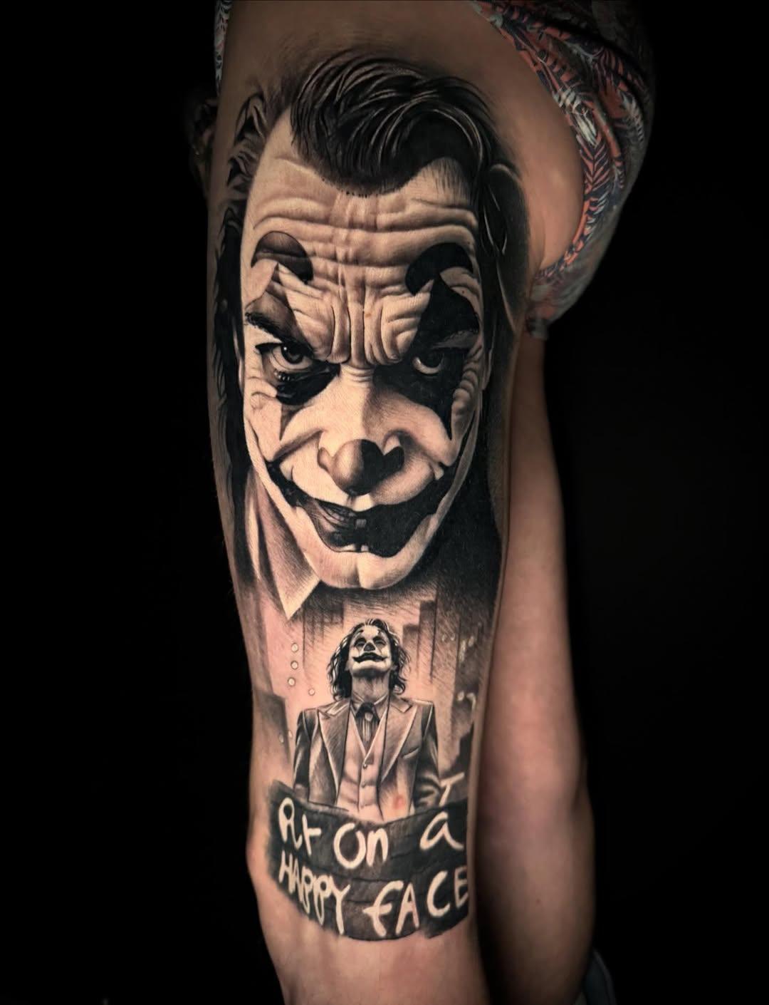 Tatouage chat tete jambe — jeremy_josselin