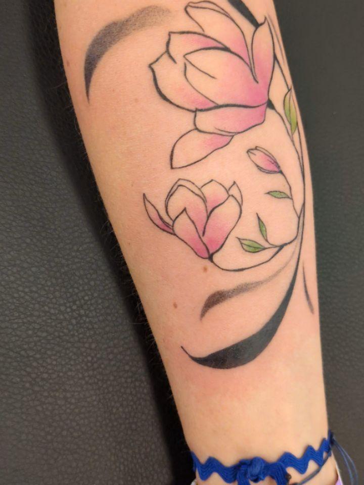 Projet floral personnalisé — lup_ink.ttt
