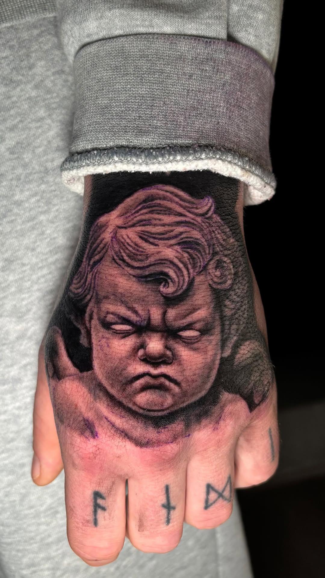 Tatouage Ange en colère — link.ttt1