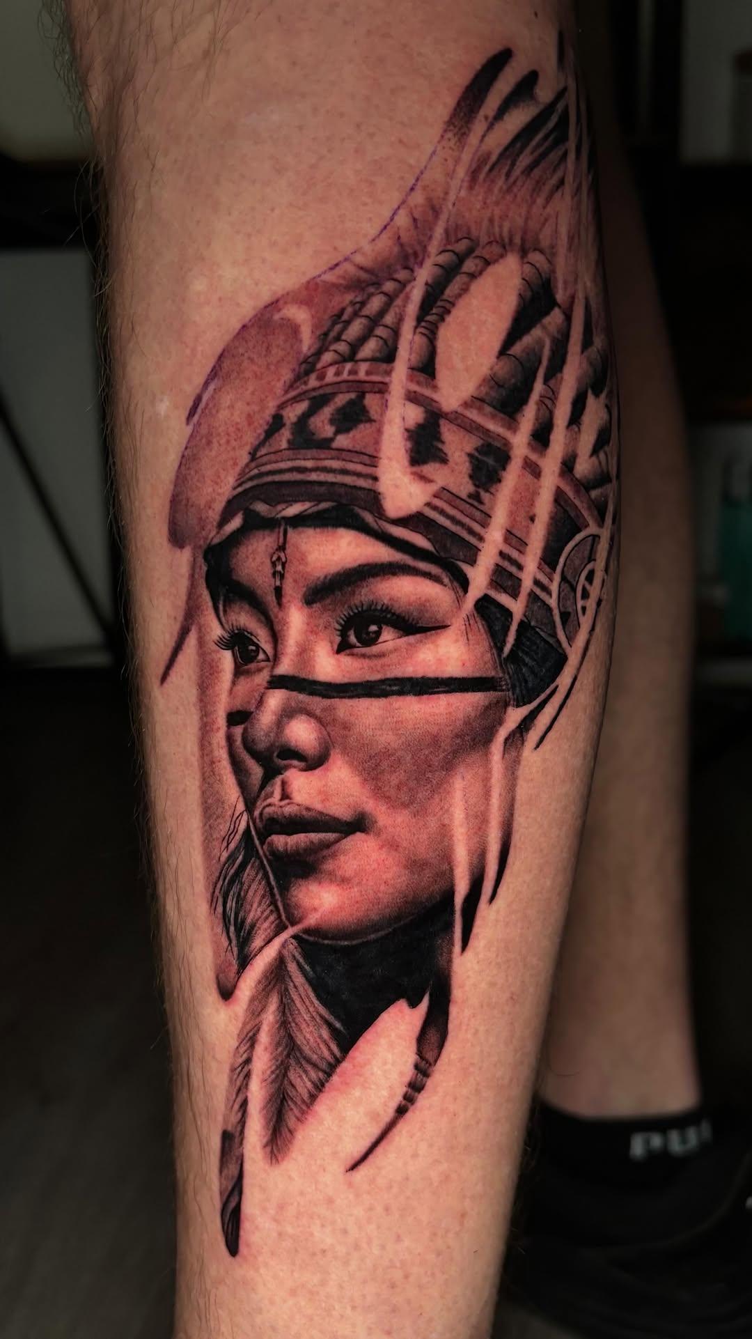 Tatouage Pharaon portrait — link.ttt1