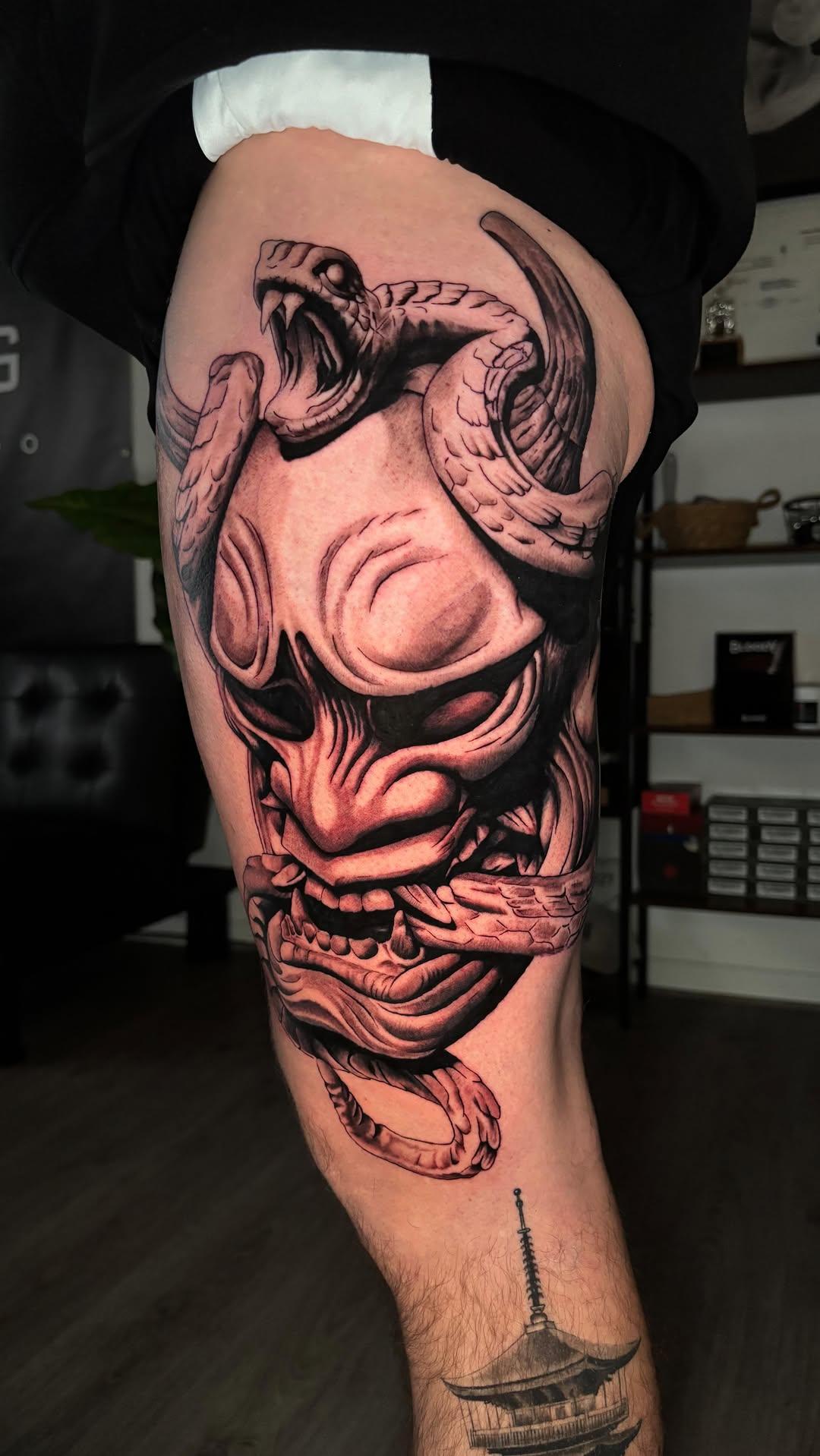 Tatouage Démon japonais — link.ttt1