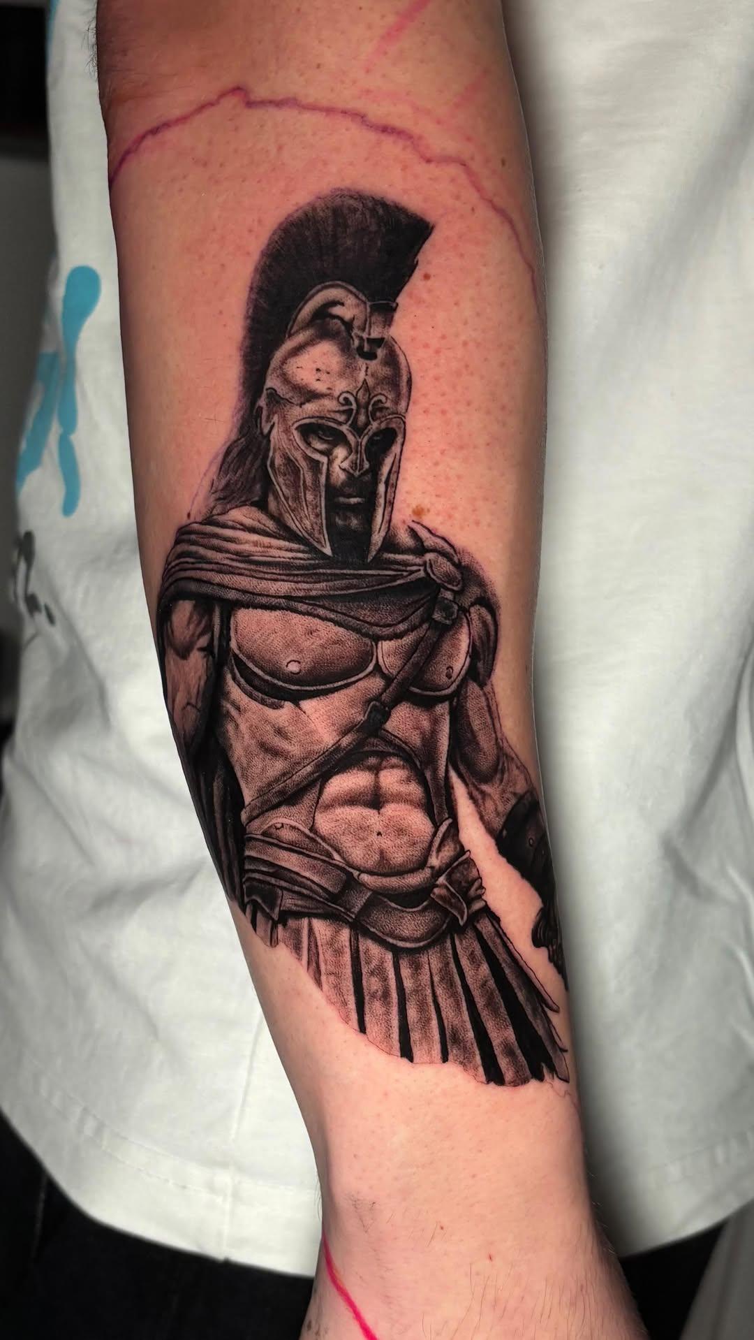 Tatouage Spartiate guerrier — link.ttt1