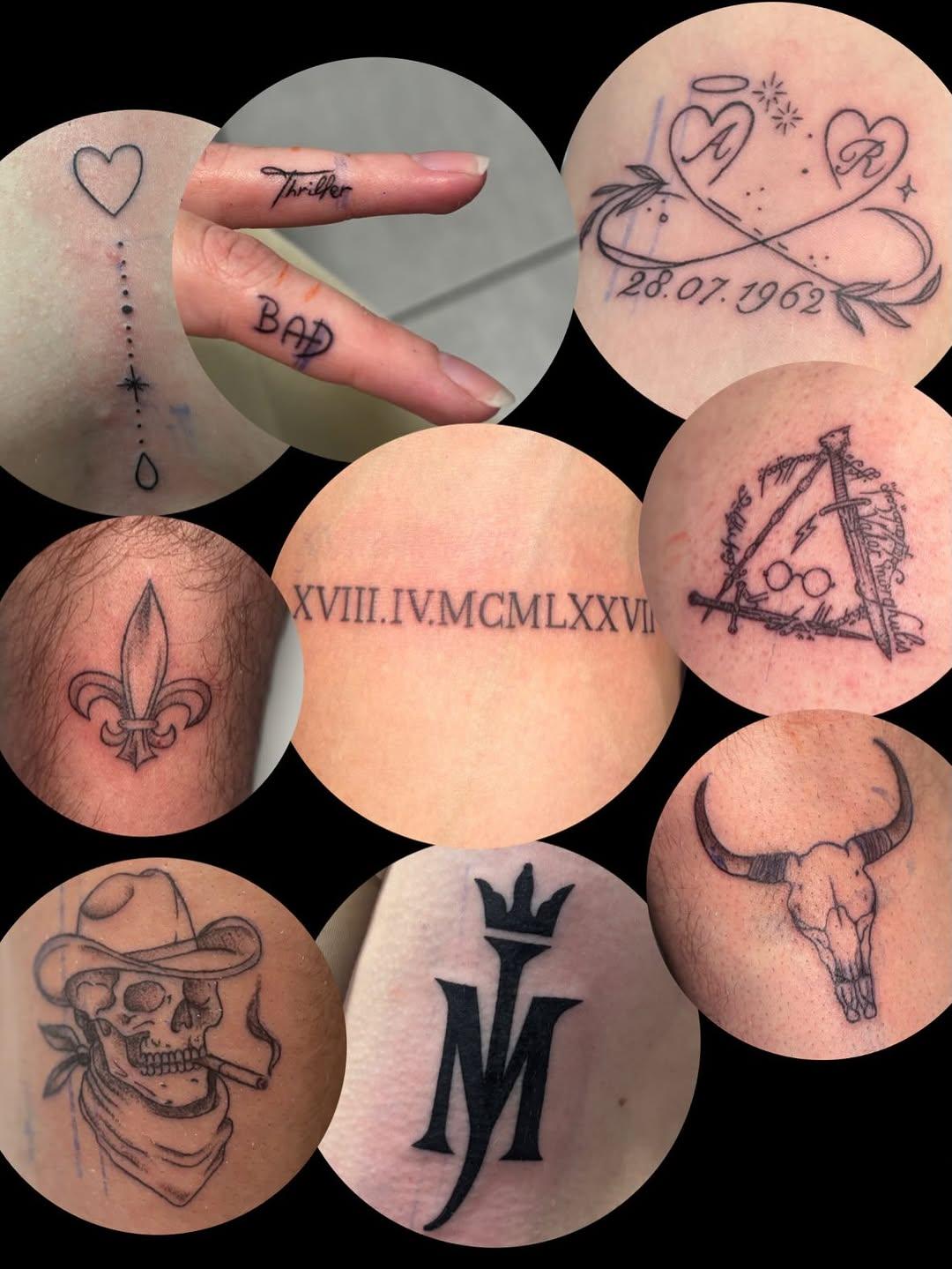 Tatouage fine line — _bloody_tattoo_