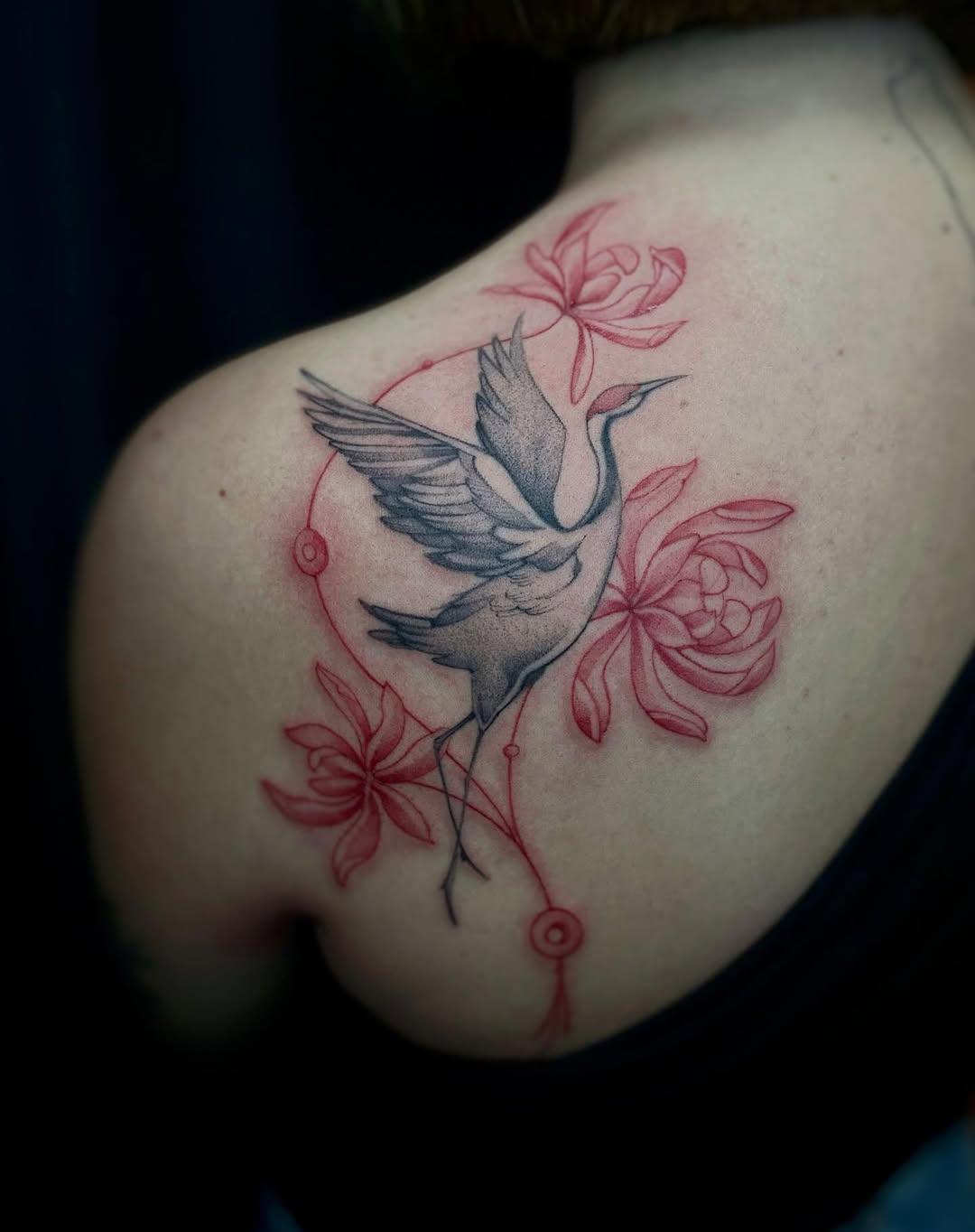 Projet fine line cicatrisé et retouché — danbravo.tattoo