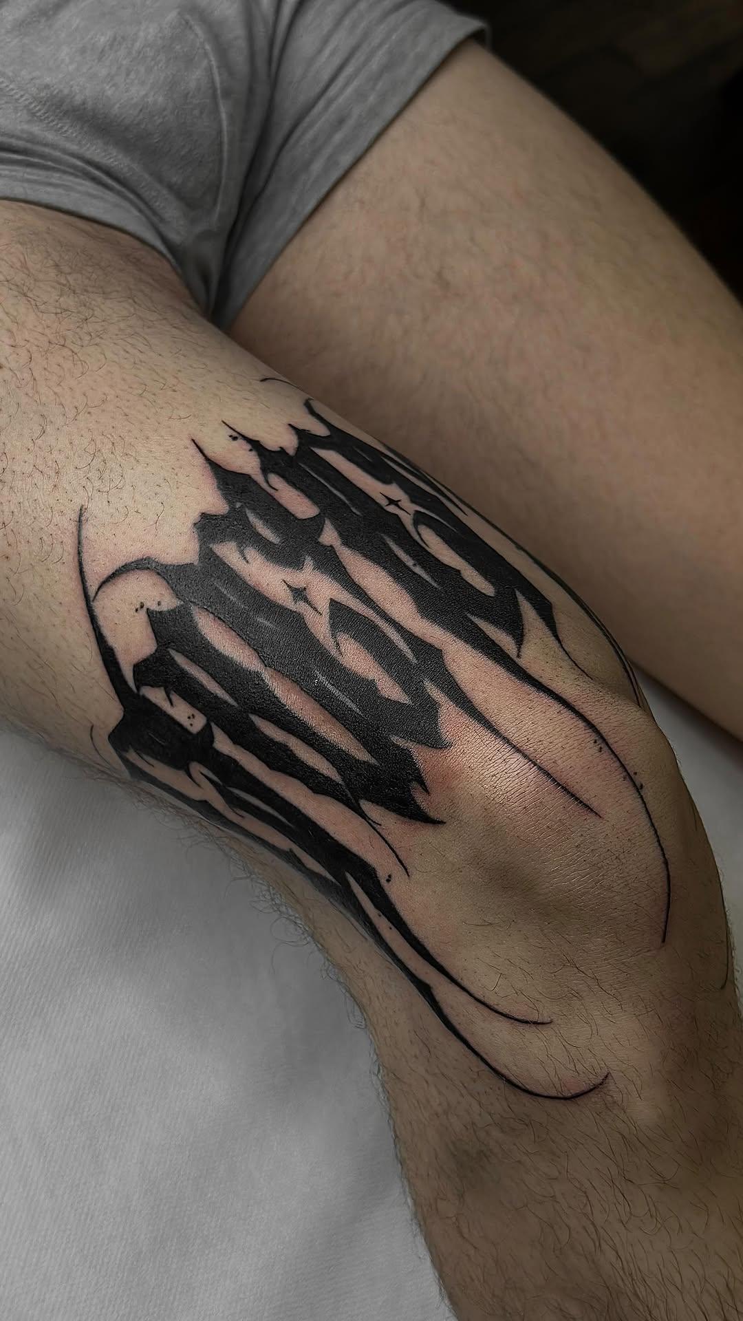« Cauchemar » darkwork — skills__tattoo