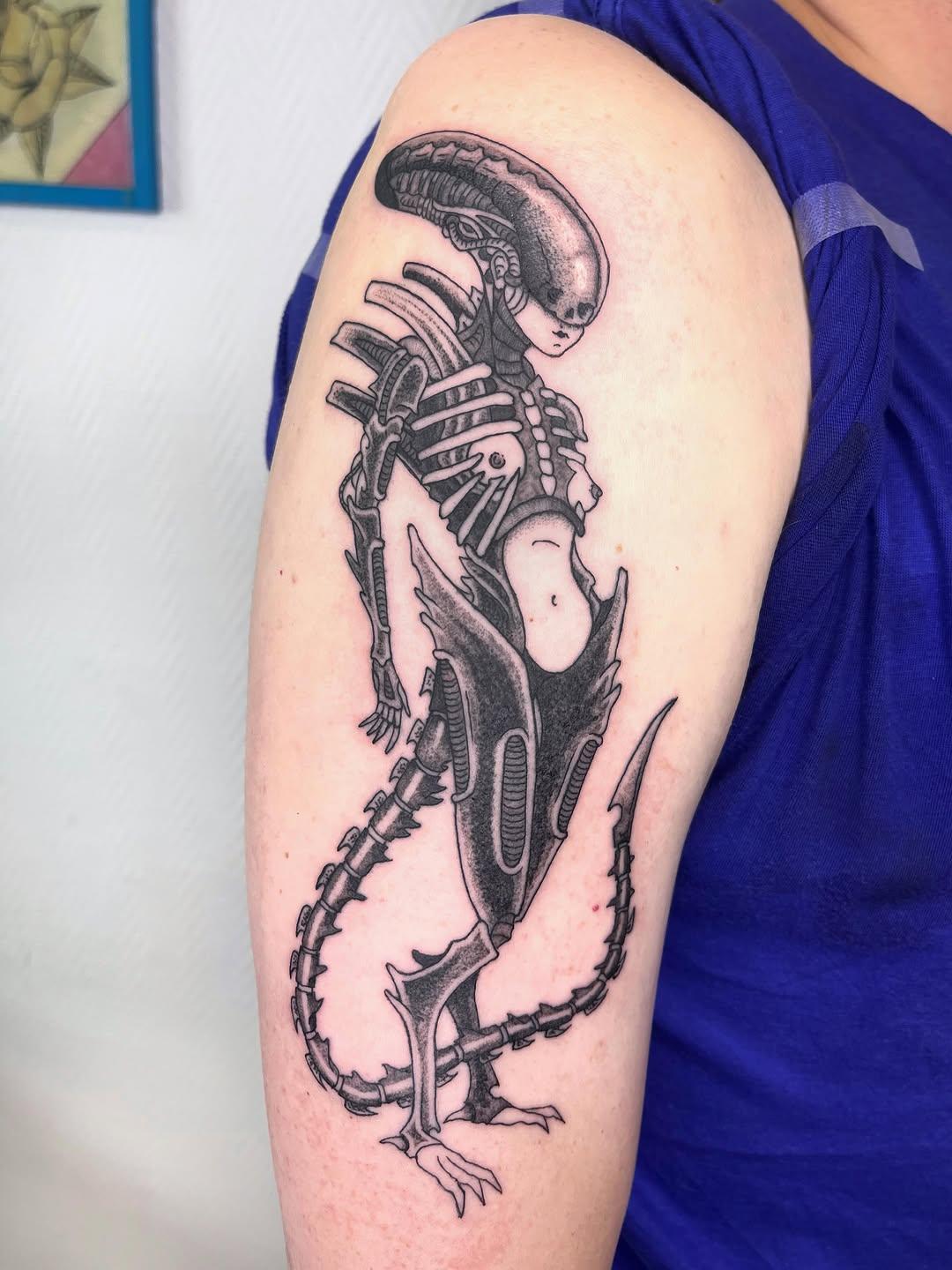 Xénomorphe Alien, illustration — ruben.zout