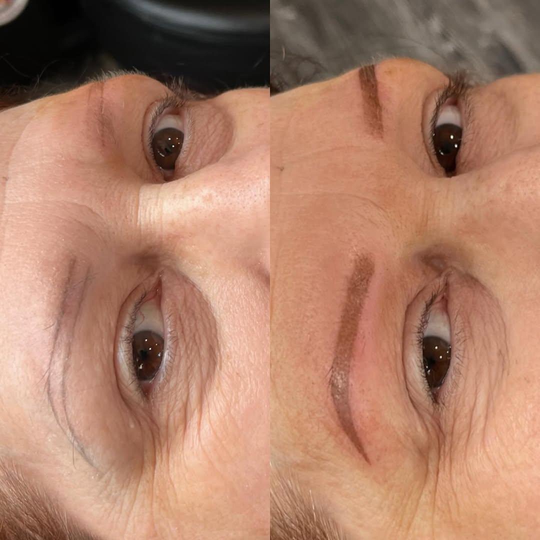 Tatouage Sourcils ombré brows - perte de cheveux — kaybeautyink