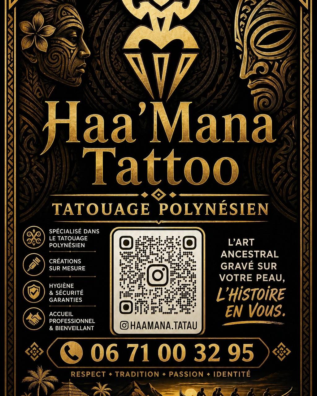 Tatouage polynésien — haamana.tatau