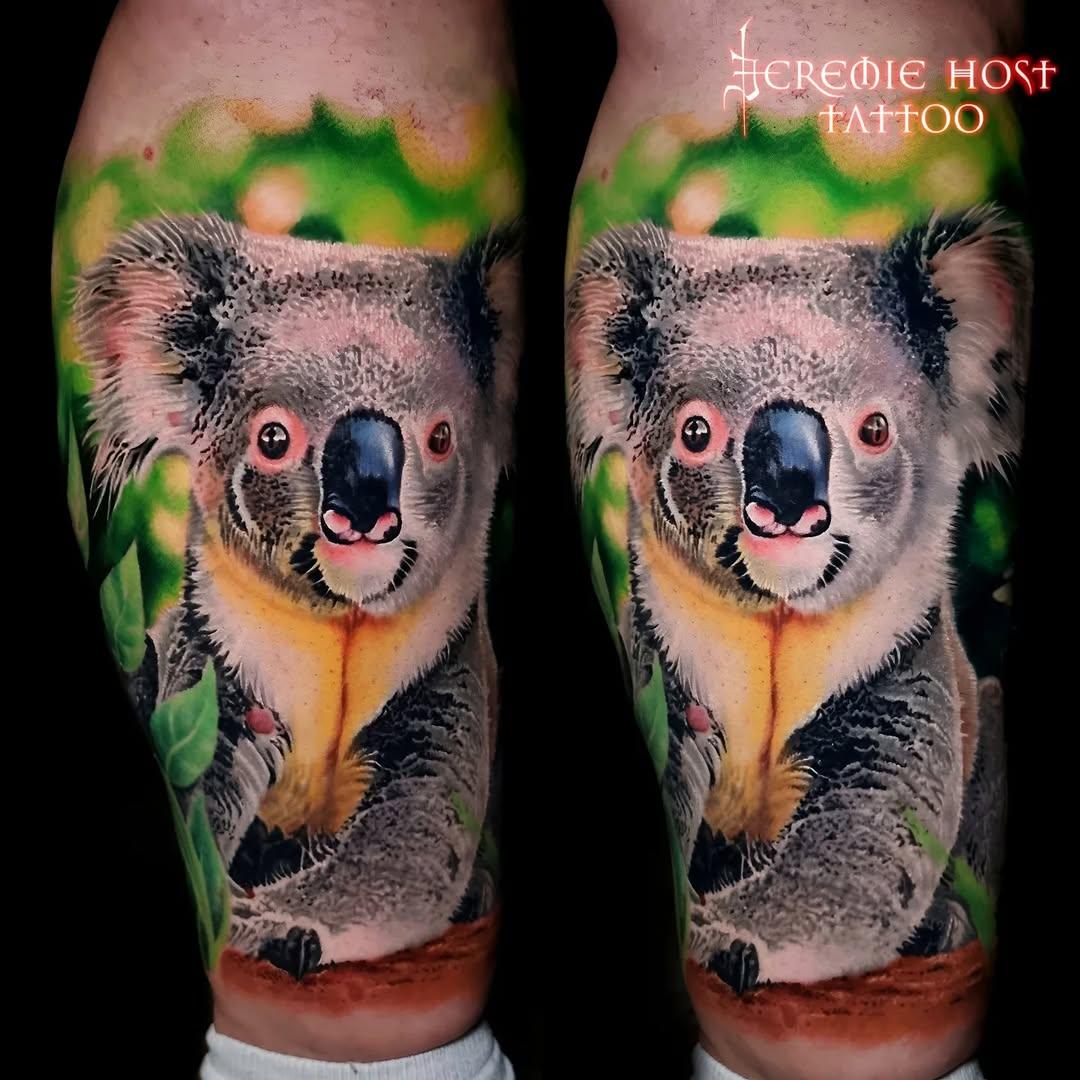 Tatouage animaux full couleur — jeremiehost_tattoo