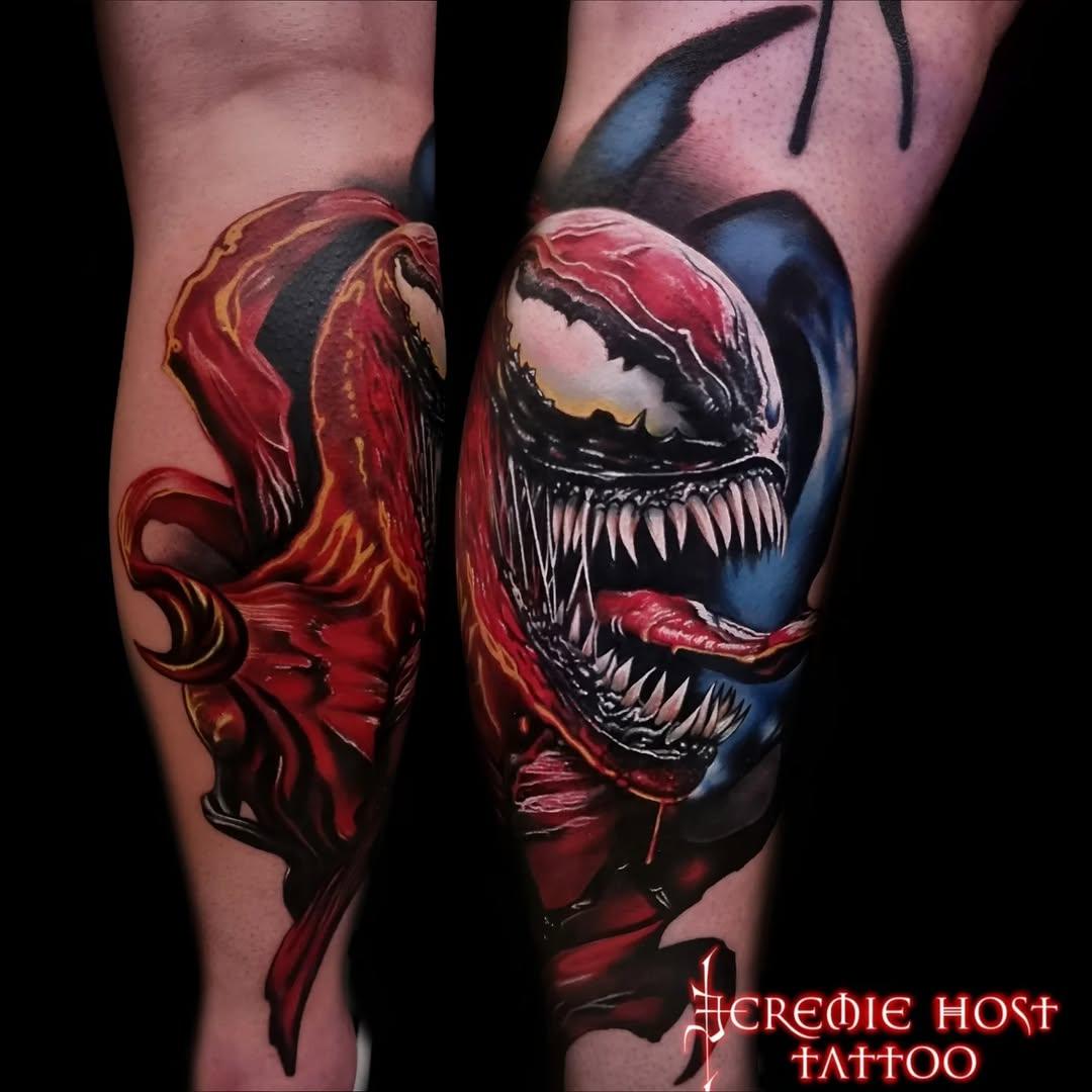 Tatouage réaliste projet de deux jours — jeremiehost_tattoo