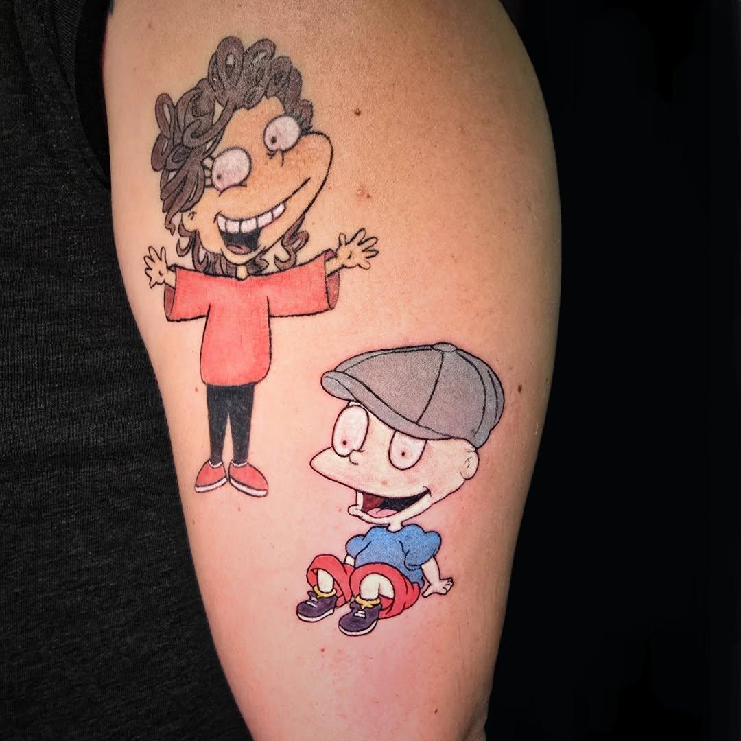 Tatouage Razmoket cartoon couleur — tonieblesk