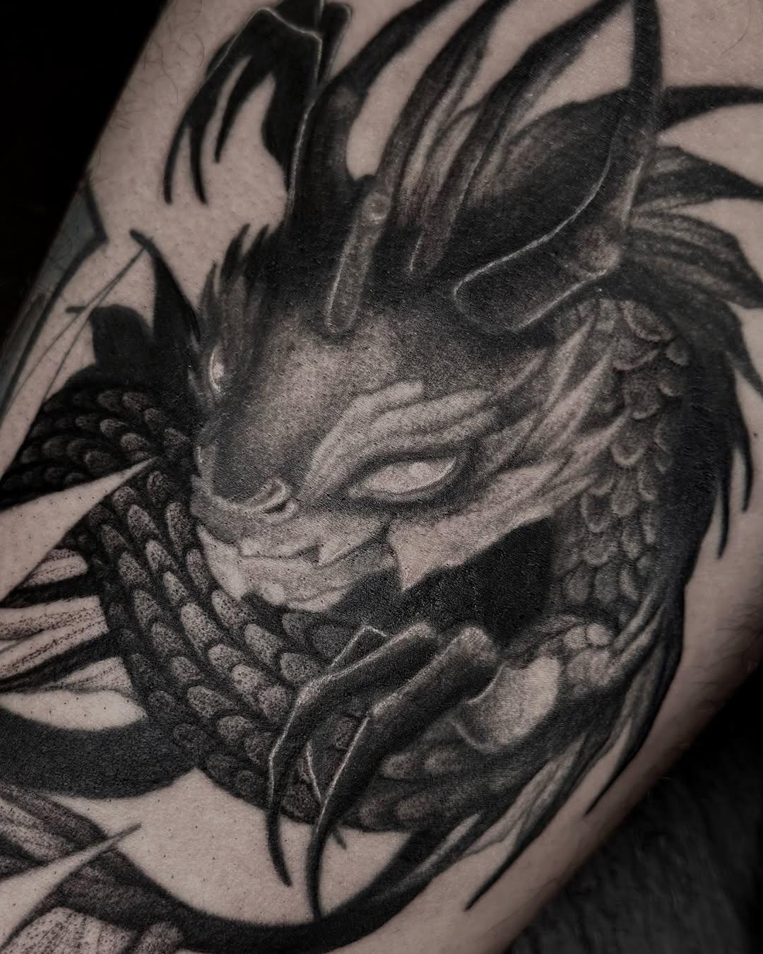 Tatouage créature dark — octoccult