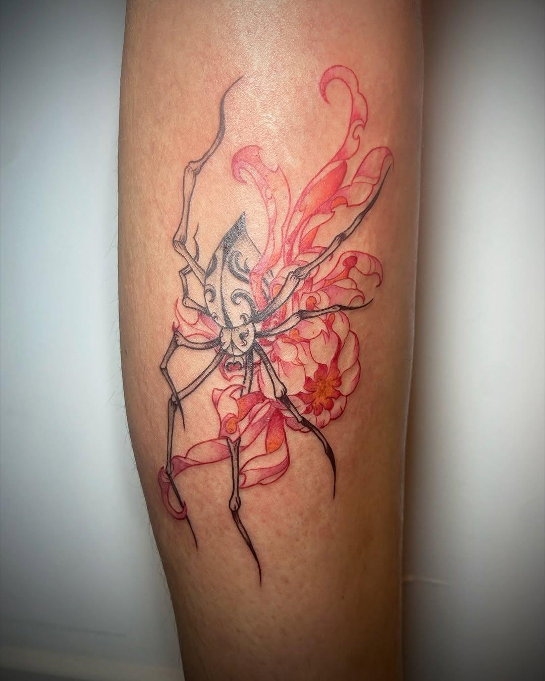 Araignée en couleur, projet perso — picote.aupoil