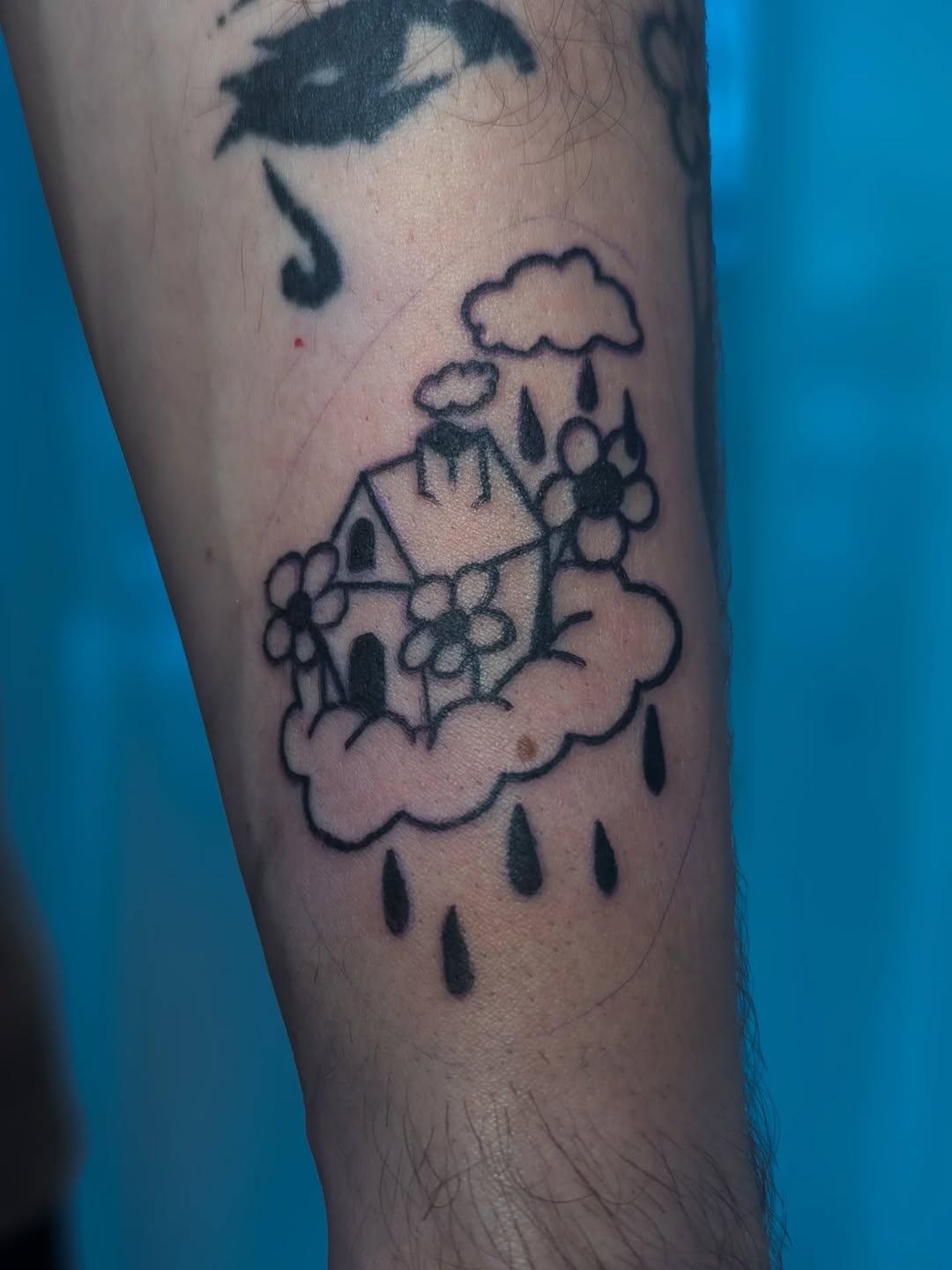 Tatouages blackwork réalisés en convention — modamour_tattoo