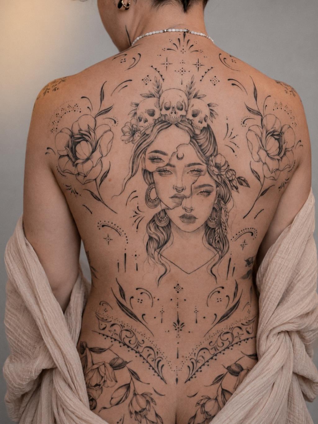 Full back pour Andréa — maepoussin.tattoo