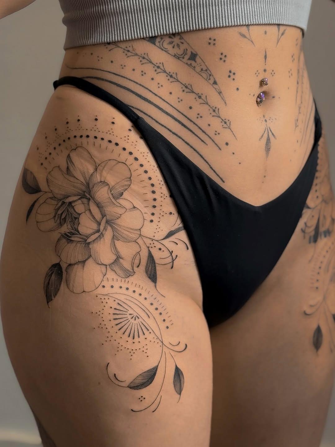Tatouage réalisé pour Andrea — maepoussin.tattoo