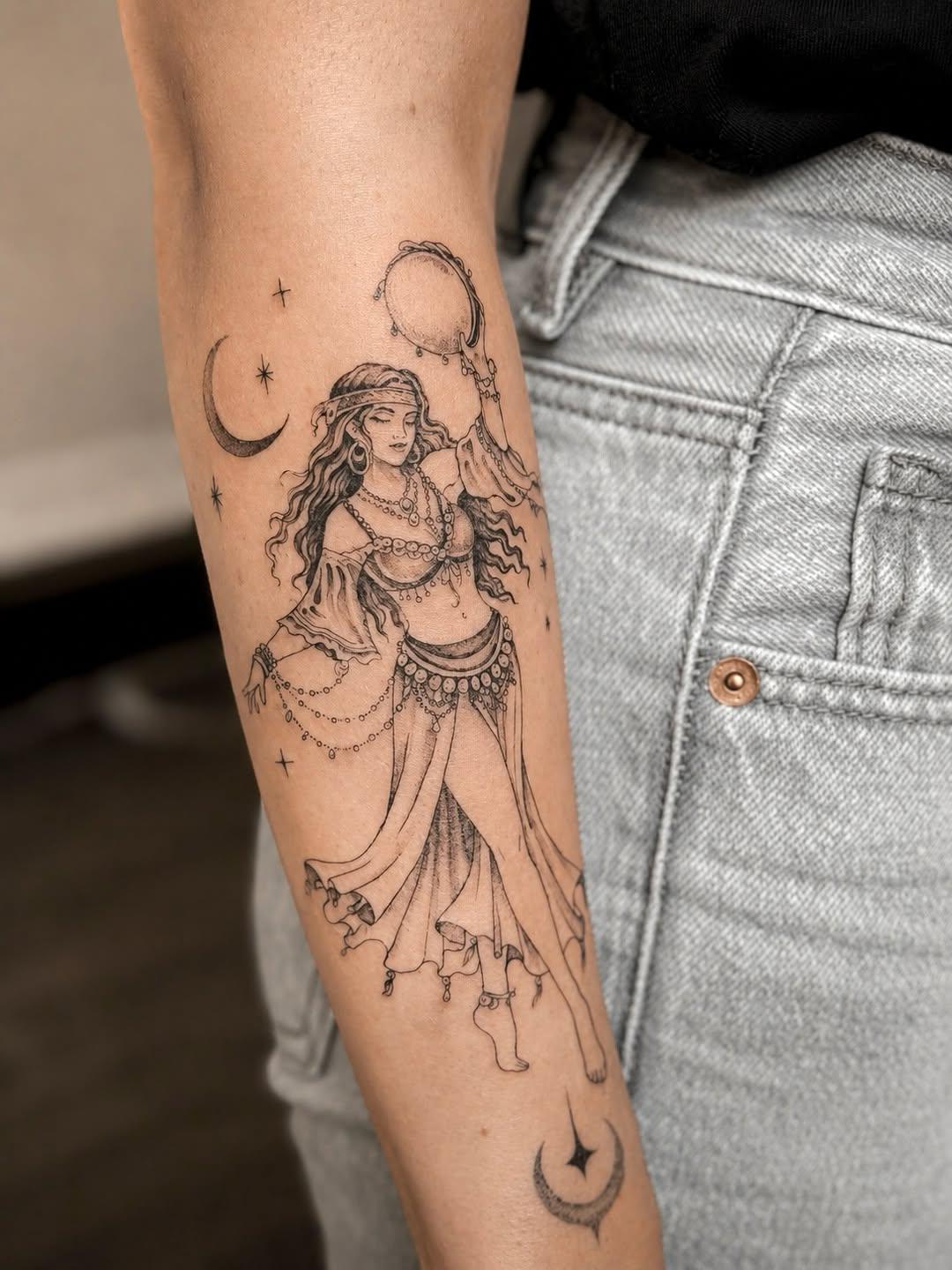 Pièce favorite 2026 réalisée chez l'artiste — maepoussin.tattoo