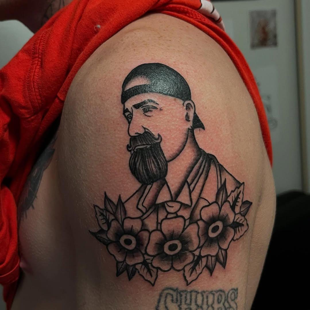 Traditionnel Old school Dad @yvann — juicink_tattoo