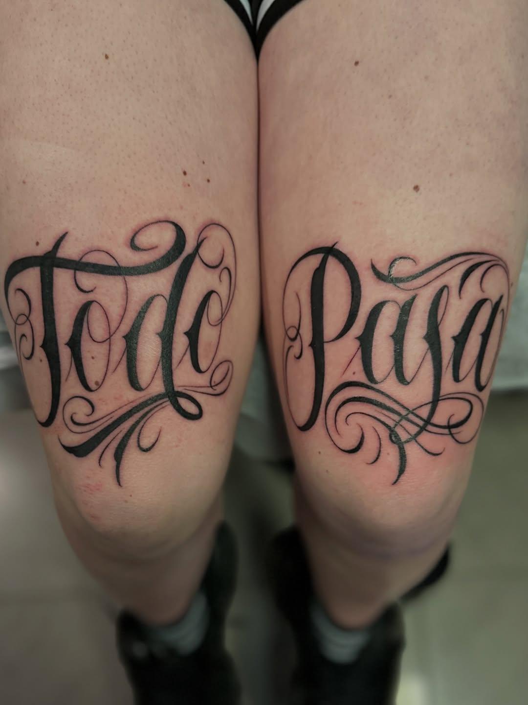 Lettrage Todo Pasa — mautantattoo